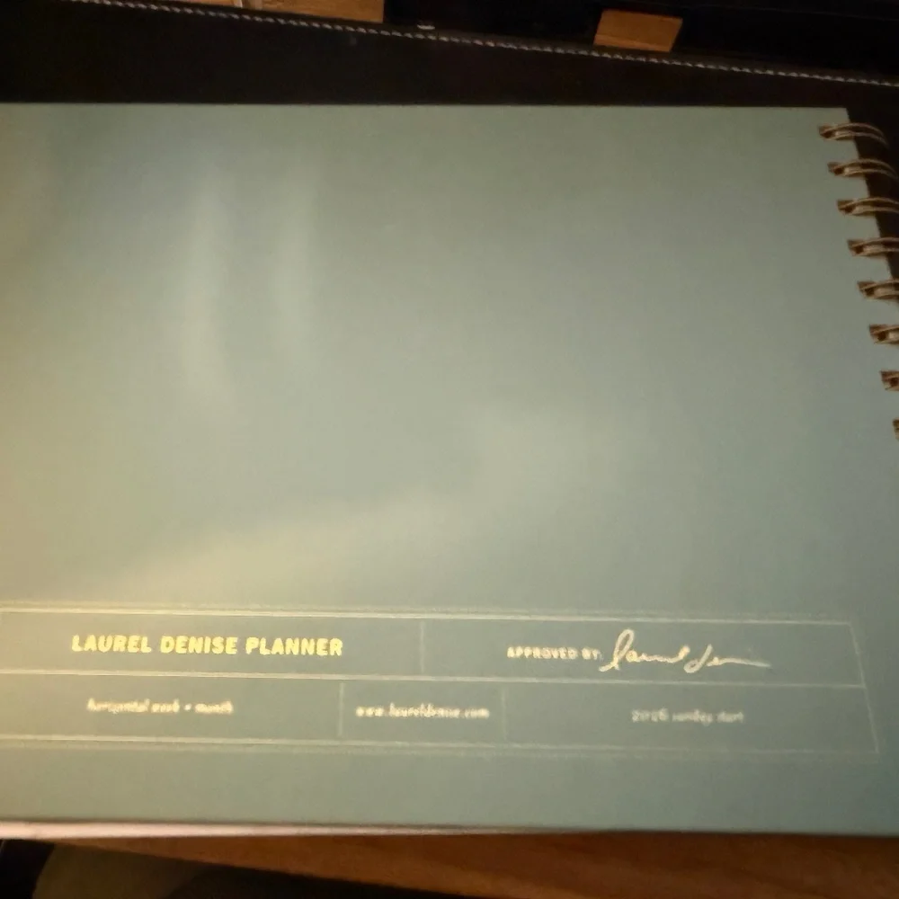 Laurel Denise Nancy Planner (Partially Used - Hence Discounted Pricing) SMALL - Picture 5 of 11